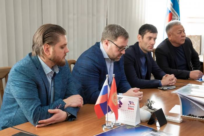 The KRSU was visited by the presidential envoy to the Chui region