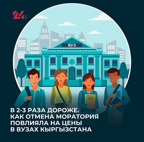 В 2-3 раза дороже. Как отмена моратория повлияла на цены в вузах Кыргызстана