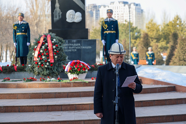 КРСУ принял участие в митинге-реквиеме в память о блокаде Ленинграда