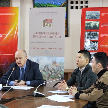 KRSU students spoke about the feat of the Soviet soldier