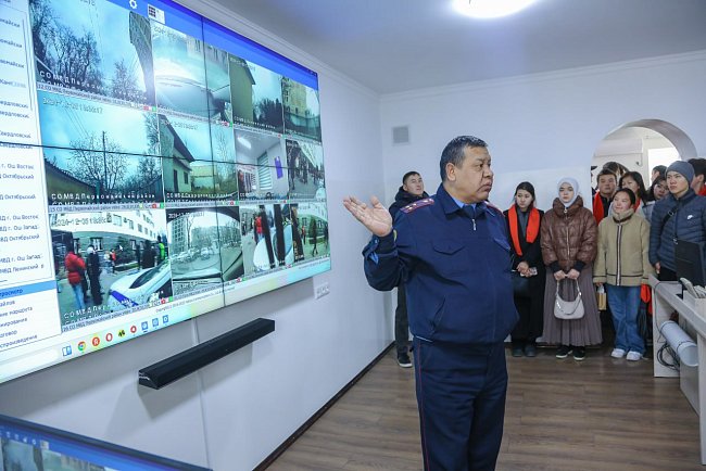 KRSU hosted a lecture on crime prevention from the Ministry of Internal Affairs