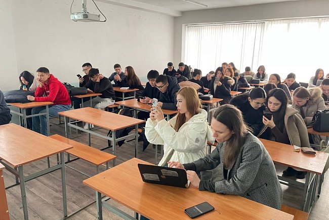KRSU hosted lectures on the development of professional competencies among students of financial and economic specialties