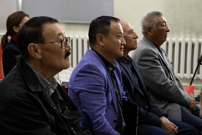 A monument to teachers from Russia and Kyrgyzstan will appear at the main building of KRSU