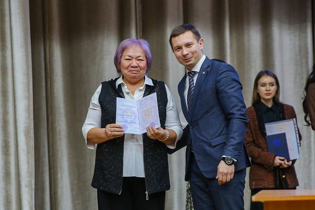 At the academic council of KRSU, the best students and teachers were awarded for achievements in educational and scientific activities