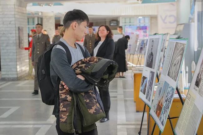 An exhibition dedicated to the 90th anniversary of the birth of Yuri Gagarin opened at KRSU