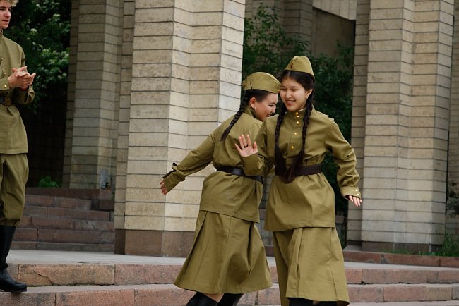 Dance through time: Victory Waltz in KRSU