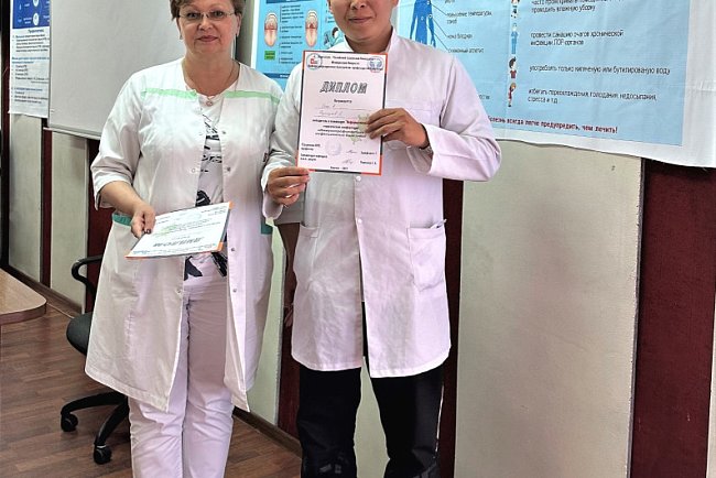 Students explained how important immune prevention is for all age groups of the population