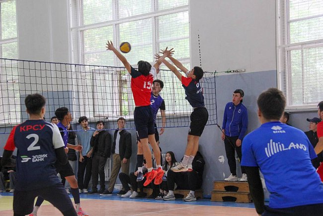 Men's volleyball team KRSU — silver medalists of the Universiade!
