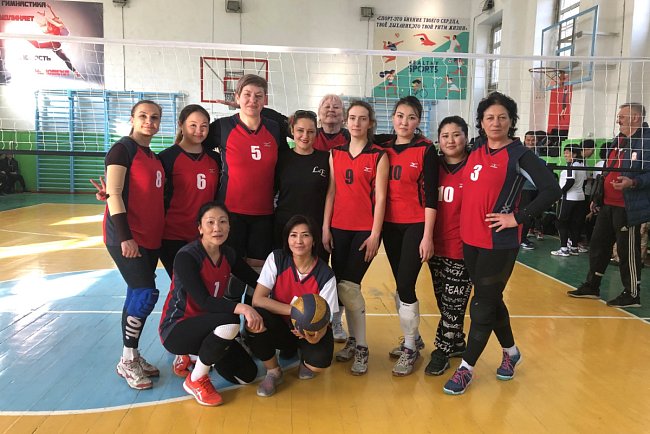 The KRSU women's volleyball team won the Spartakiad «Den sooluk»