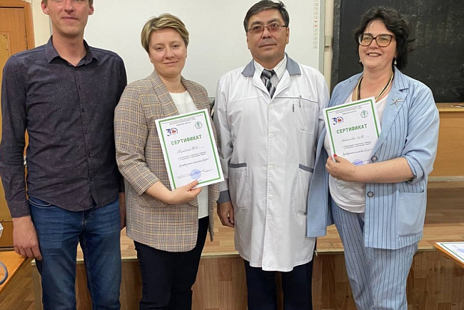 На международной студенческой олимпиаде по морфологии и практическим навыкам