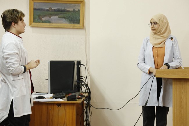 Young scientists spoke about English-language medical education in Kyrgyzstan