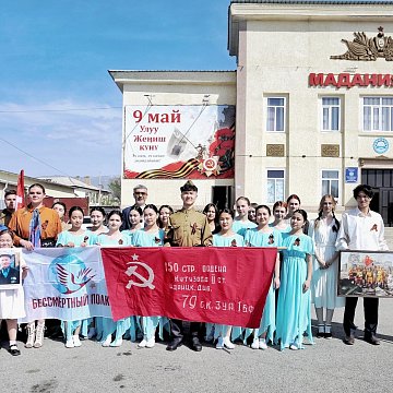 Creative groups KRSU performed at festive events for Victory Day