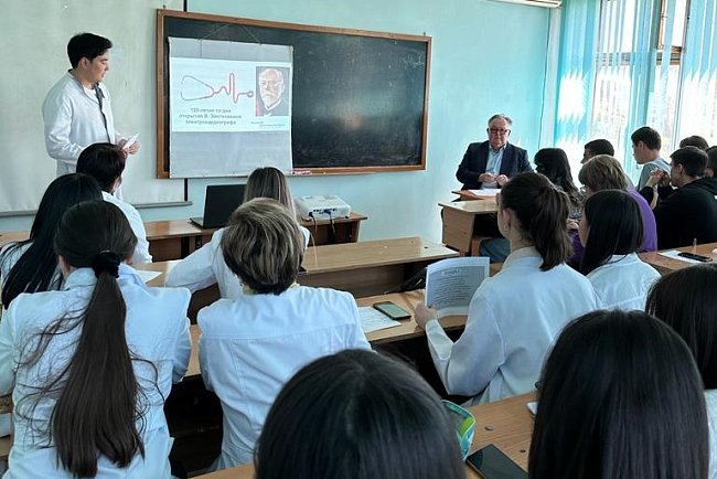 A round table dedicated to great physiologists was held at the Faculty of Medicine