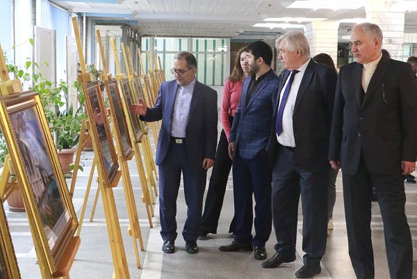 The Iran Week at universities in Kyrgyzstan has started at KRSU