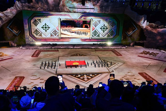 KRSU students became part of the opening of the VI World Nomad Games