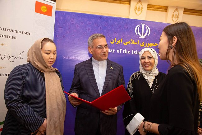 KRSU strengthens international dialogue: participation in a gala reception at the Iranian Embassy