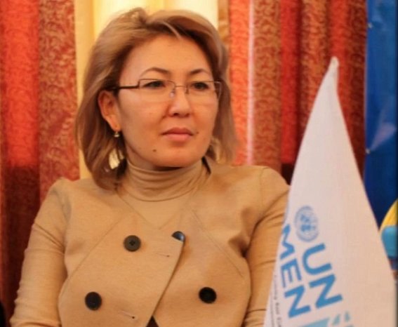 Professor KRSU A. Niyazova became an Honored Worker of Education of the Kyrgyz Republic