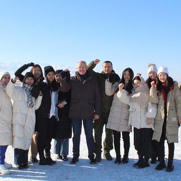 KRSU students visited the Russian airbase in Kant