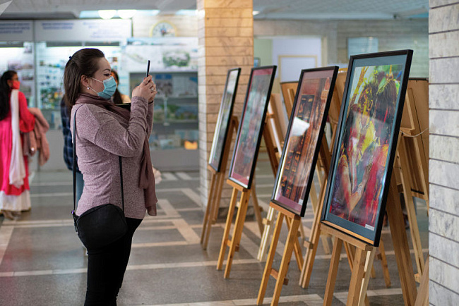Art and Culture of India – an exhibition opened at KRSU