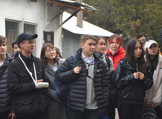 KRSU held open days for schoolchildren in Kyrgyzstan