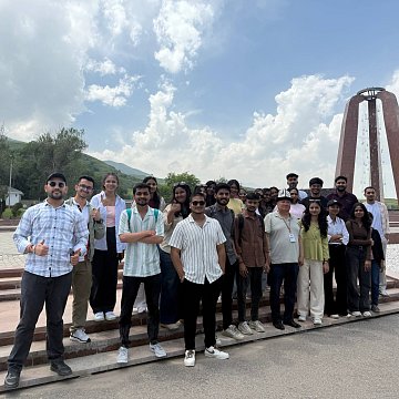 Foreign students of KRSU visited the memorial complex «Ata-Beyit»