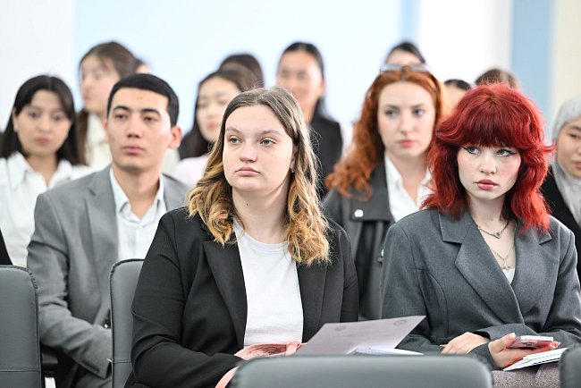 KRSU students got acquainted with the activities of the Central Election Commission of the Kyrgyz Republic and the basics of electoral law