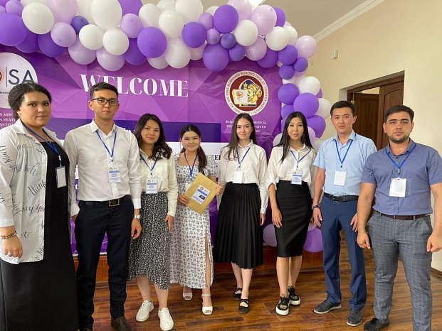 KRSU students and clinordinators were awarded II and III degree diplomas at a conference in Bukhara