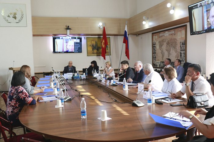 A session was held at KRSU «Kyrgyz University Strategist»