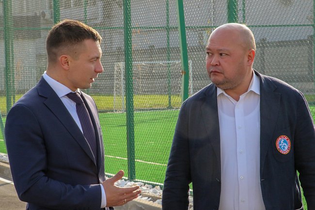 KRSU and the Professional Football Club «Alga» have entered into an agreement to develop student sports