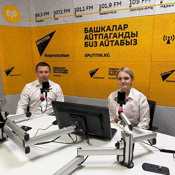 Rector of KRSU Sergey Volkov became a guest of the program «Topic of the day» on Sputnik Kyrgyzstan radio