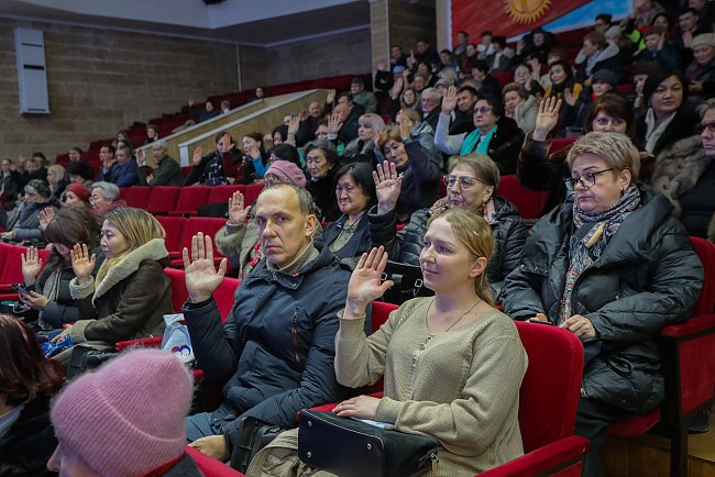 A historic meeting of the Trade Union was held at KRSU