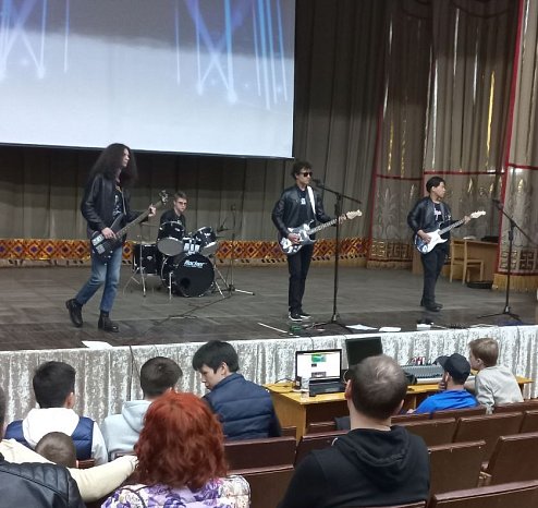 The rock band Belomor played their first solo concert!