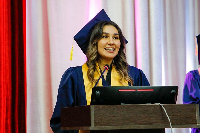 Graduate of the Faculty of International Relations KRSU: robes, fireworks and words that will be remembered for a long time