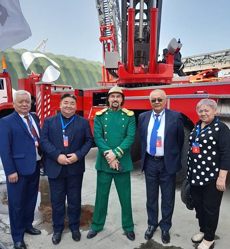KRSU employees took part in the International Salon «Integrated Security – 2023»