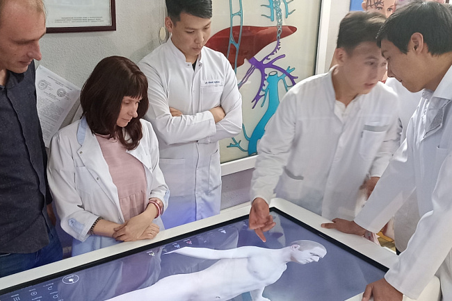 На международной студенческой олимпиаде по морфологии и практическим навыкам