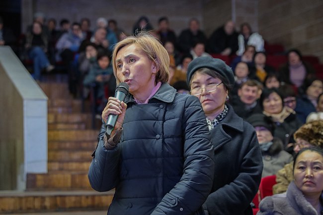 A historic meeting of the Trade Union was held at KRSU