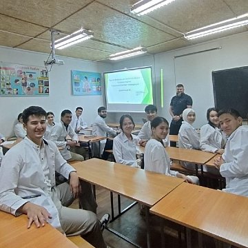Forensic specialist Alexey Abramov gave lectures for students of the medical faculty