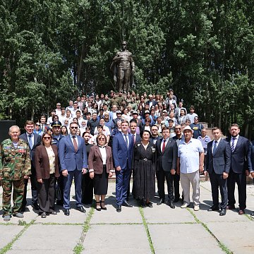 Memory that was preserved: a restored monument to Ivan Panfilov was unveiled in Panfilovsky