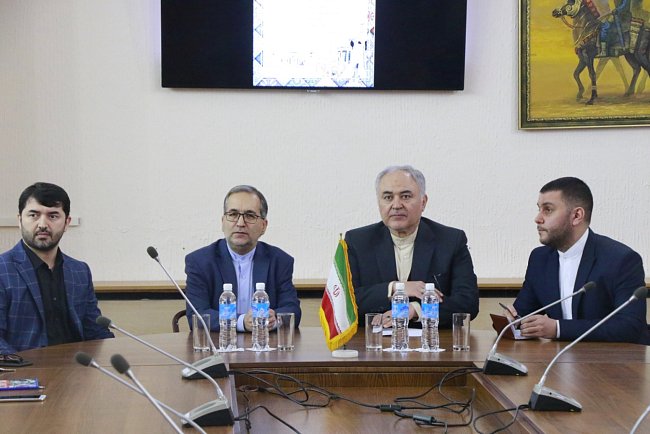 The Iran Week at universities in Kyrgyzstan has started at KRSU