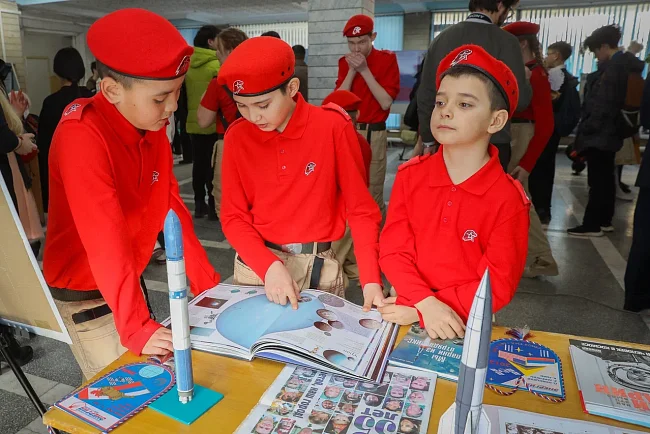 An exhibition dedicated to the 90th anniversary of the birth of Yuri Gagarin opened at KRSU