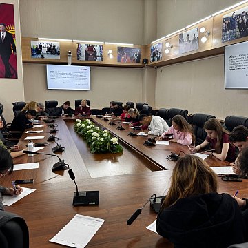 The «Total Dictation» took place at KRSU