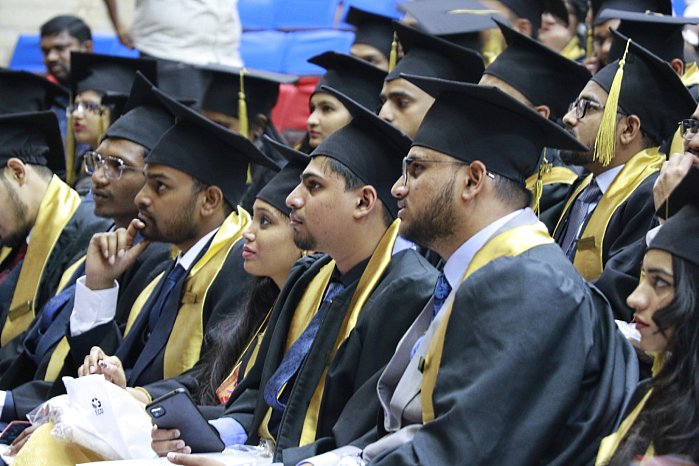 At the bright graduation of the medical faculty!