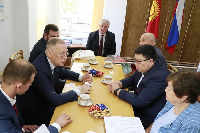 KRSU was visited by a delegation from the Russian Ministry of Justice