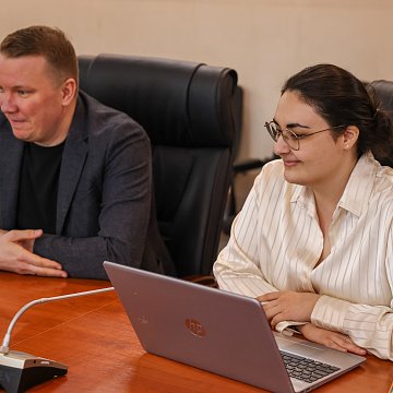 A meeting was held at KRSU with representatives of the Association «Dobro.RF»