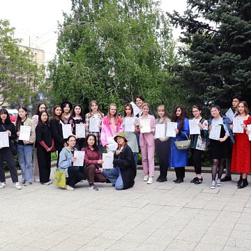 KRSU psychology students were awarded letters of gratitude for their successful studies
