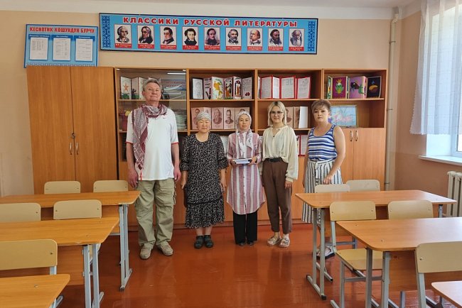 KRSU employees learned how Russian is taught in the Batken region