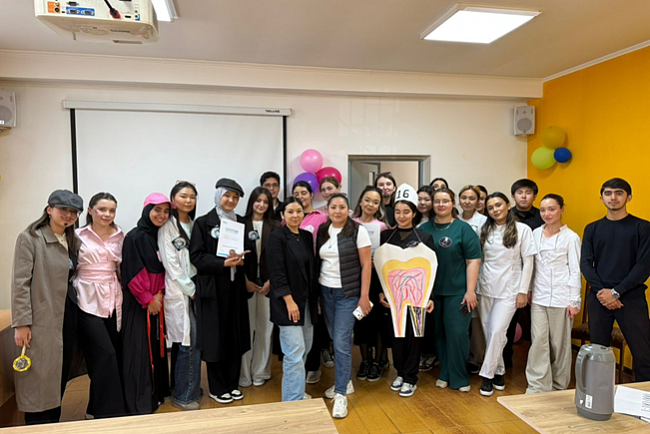 Olympiad among 3rd year students of the specialty «Dentistry»