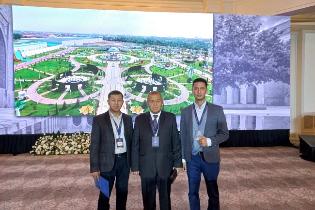 At the congress of the Association of Dermatovenereologists and Cosmetologists of Uzbekistan