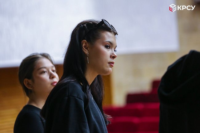 A rehearsal for the play has begun at KRSU «And the dawns here are quiet»