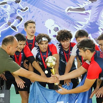 Студенты КРСУ стали двухкратными чемпионами по футзалу!